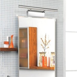 Illuminazione da bagno moderna contemporanea in metallo