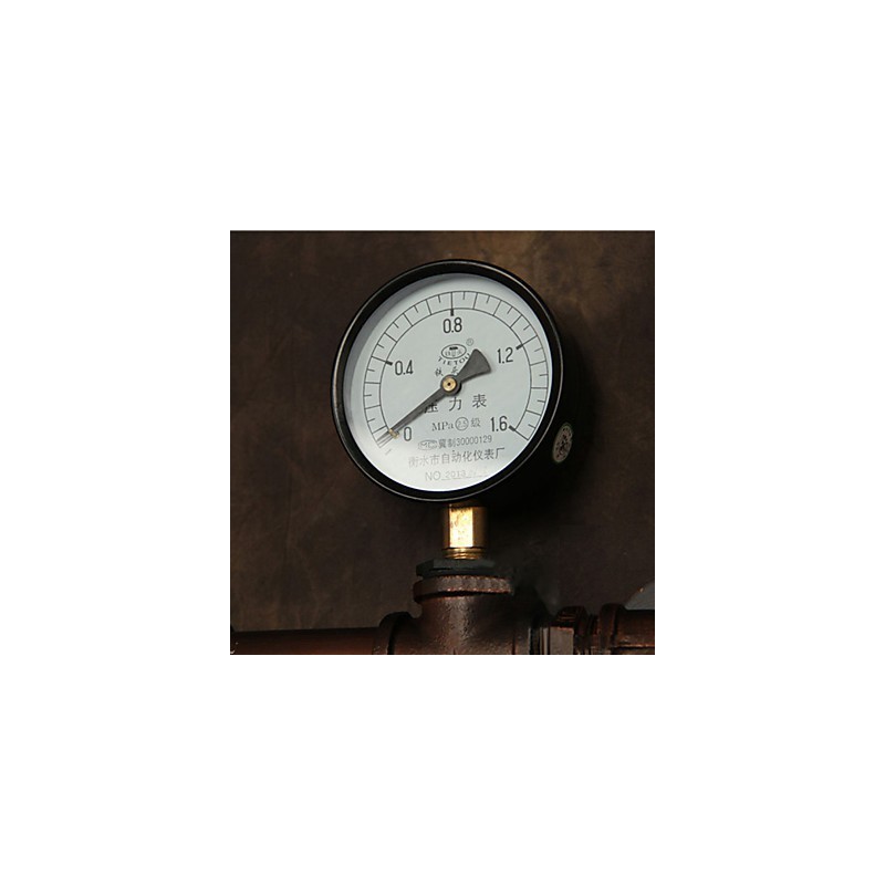 Applique da parete 6 luci bronzo stile industriale rustico/lodge in metallo
