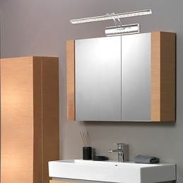 Applique da bagno LED integrato Mini stile moderno contemporaneo in metallo