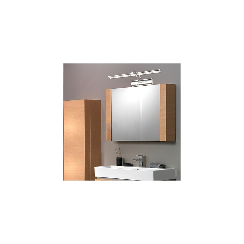 Applique da bagno LED integrato Mini stile moderno contemporaneo in metallo