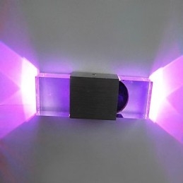 Applique da parete LED mini moderna contemporanea in metallo