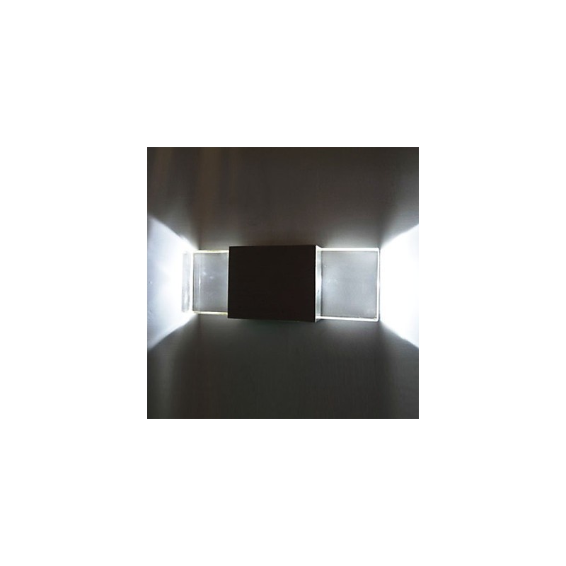 Applique da parete LED mini moderna contemporanea in metallo