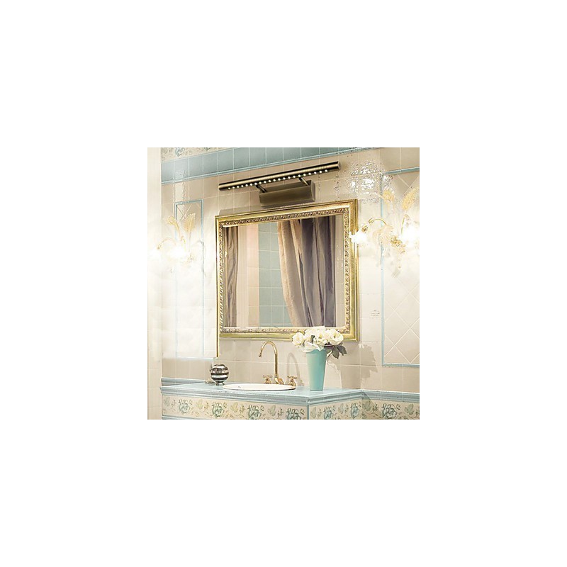 Applique da bagno a parete Mini Style Country in metallo con LED integrato 5 W