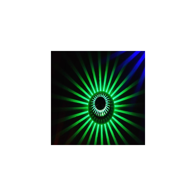 Applique da parete LED moderna contemporanea in metallo argento