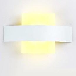 Applique da parete a filo per bagno mini moderna in metallo LED 8 W