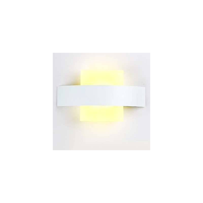 Applique da parete a filo per bagno mini moderna in metallo LED 8 W