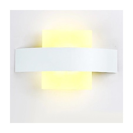 Applique da parete a filo per bagno mini moderna in metallo LED 8 W