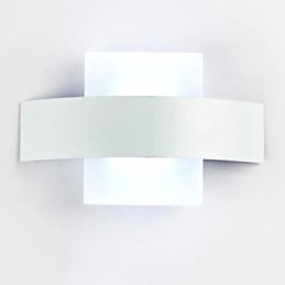 Applique da parete a filo per bagno mini moderna in metallo LED 8 W