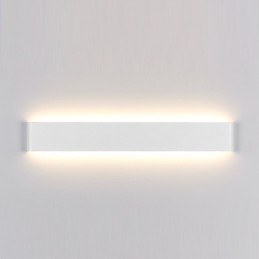 Applique da parete LED moderna nera e bianca 72 cm