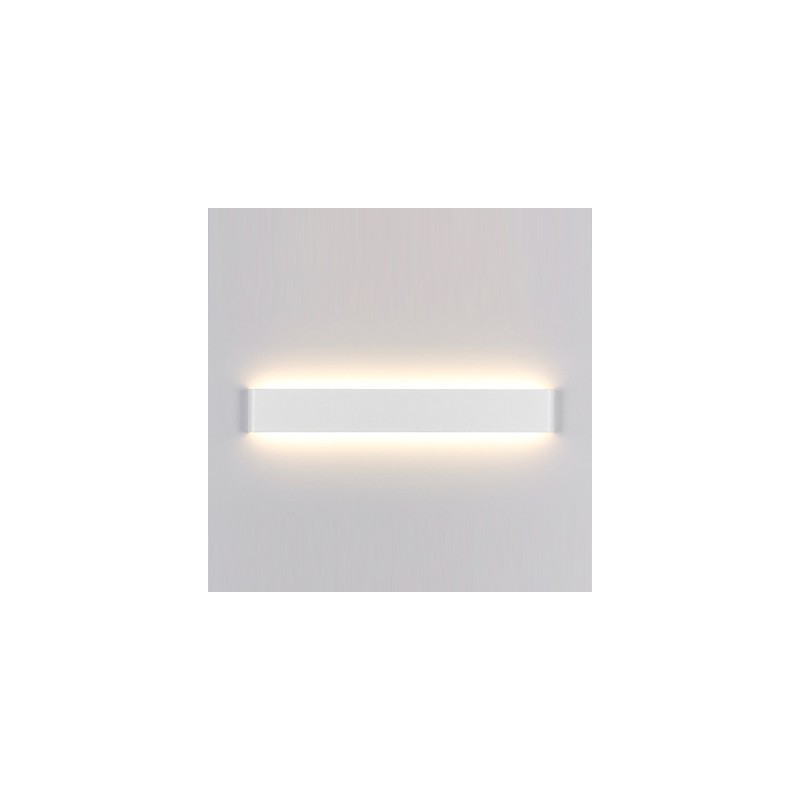 Applique da parete LED moderna nera e bianca 72 cm