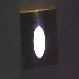 Applique da parete moderna in metallo Mini Style, LED integrato bianco caldo