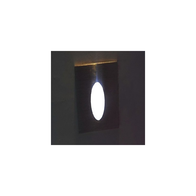 Applique da parete moderna in metallo Mini Style, LED integrato bianco caldo