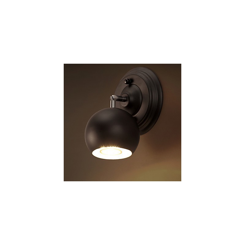 Applique da parete in ferro battuto loft rustica stile antico