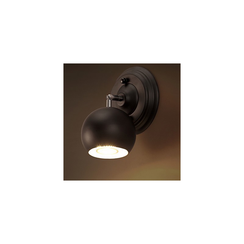 Applique da parete in ferro battuto loft rustica stile antico