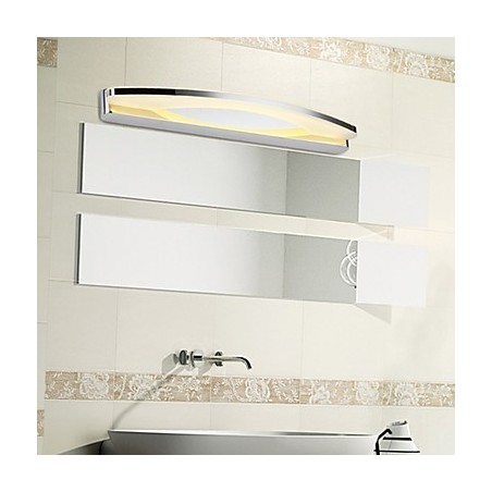 Illuminazione per il bagno Moderna e contemporanea Applique in metallo lunga 180 cm