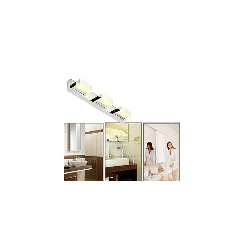 Applique da bagno LED Wall Washer Mini stile moderno contemporaneo in metallo