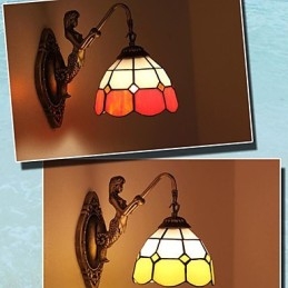 Applique da parete Europa Type in vetro LED