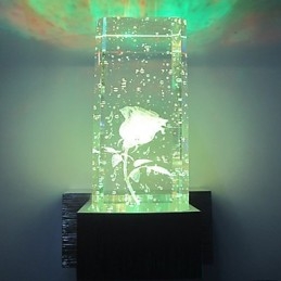Applique da parete moderna contemporanea in metallo galvanosteggiato con LED integrato