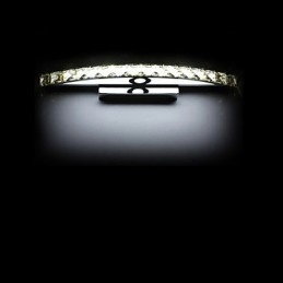 Applique da bagno LED Mini moderno contemporaneo in metallo con cristalli