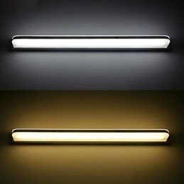 Applique da bagno LED Mini in metallo moderno contemporaneo 12W