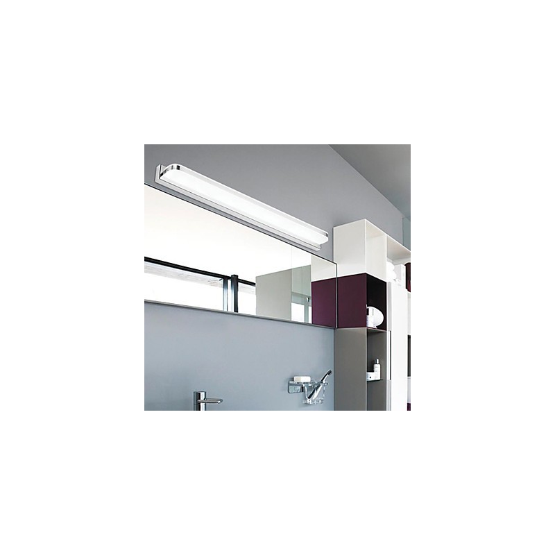 Applique da bagno LED Mini in metallo moderno contemporaneo 12W