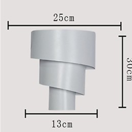 Applique da parete LED Mini Style moderna contemporanea in metallo bianco