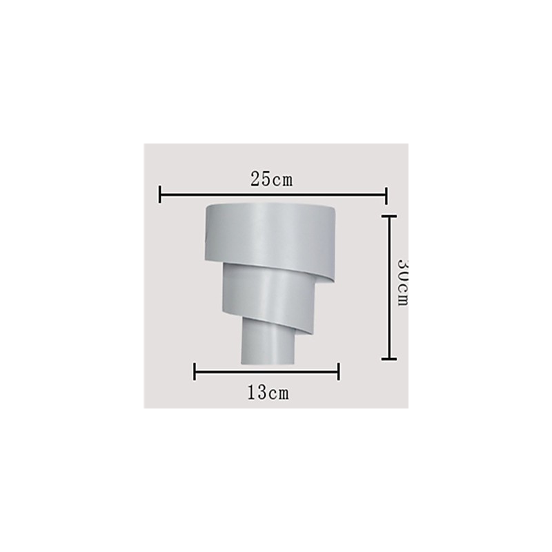 Applique da parete LED Mini Style moderna contemporanea in metallo bianco