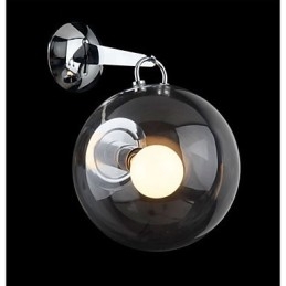 Applique da parete moderna in vetro a sfera design creativo