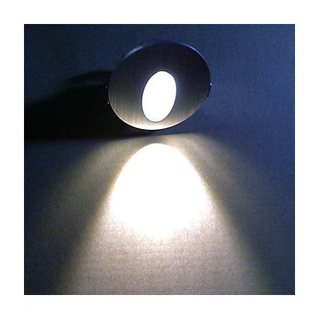 Applique da parete a filo moderna contemporanea in metallo con LED integrato