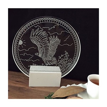 Applique da parete moderna in metallo e vetro bianca, LED integrato 8W