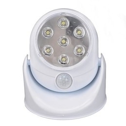 Applique da parete senza fili con sensore di movimento Angel Stick Up bianca LED bianco