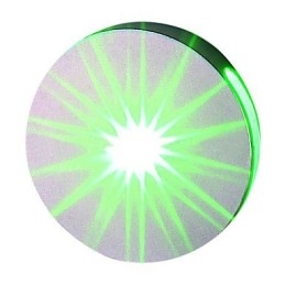 Applique da parete LED Mini Style in metallo argento