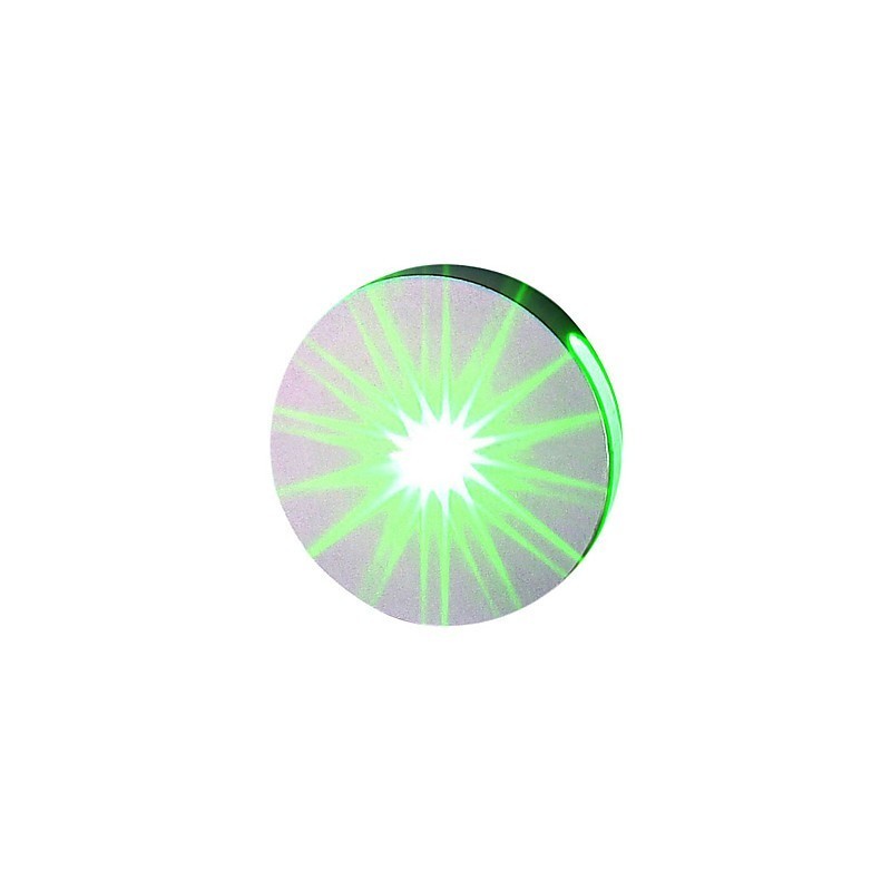 Applique da parete LED Mini Style in metallo argento