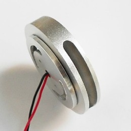 Applique da parete LED Mini Style in metallo argento