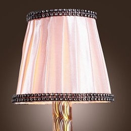 Applique da parete in cristallo rosa oro