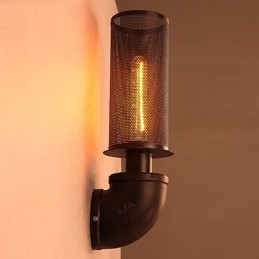 Applique da parete in ferro battuto stile loft creativo LED