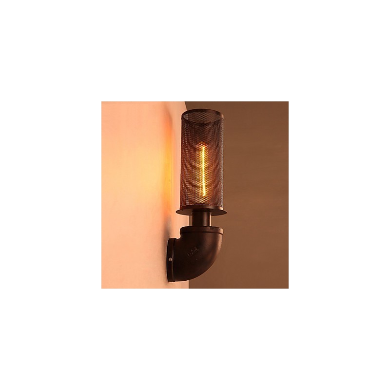 Applique da parete in ferro battuto stile loft creativo LED
