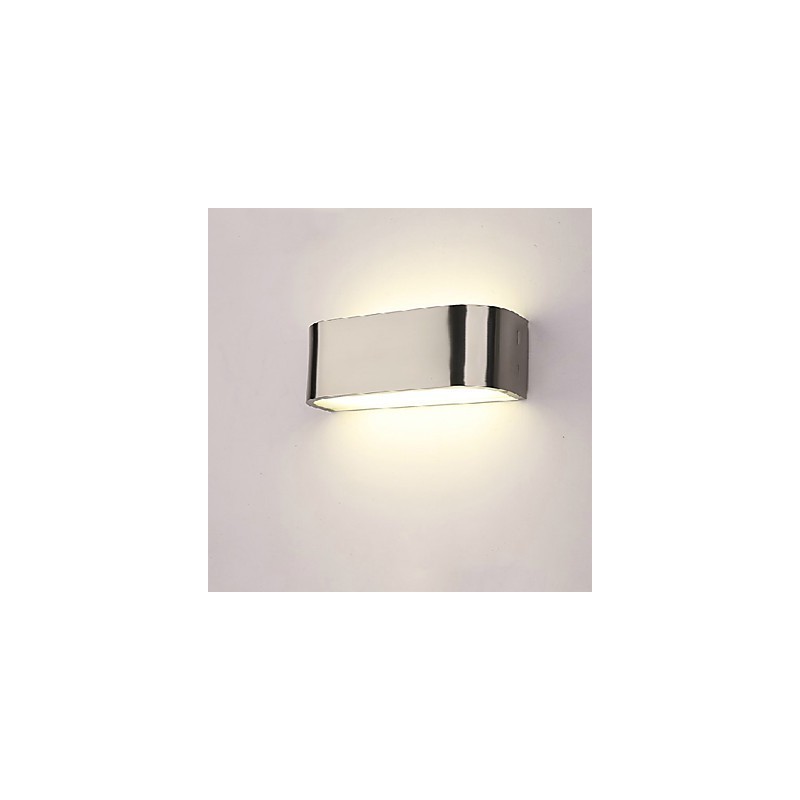 Applique da parete a filo moderna in acrilico con LED integrato, 20,5 cm