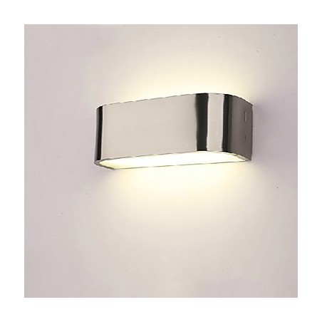 Applique da parete a filo moderna in acrilico con LED integrato, 20,5 cm