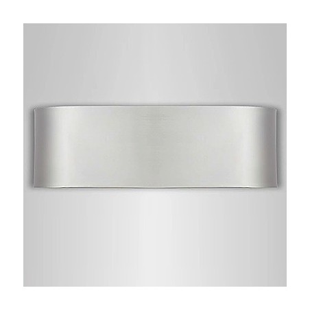 Applique da parete LED in cristallo e metallo cromo, filo, moderna