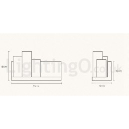 Applique da parete mini moderna in legno e bambù con paralumi in vetro