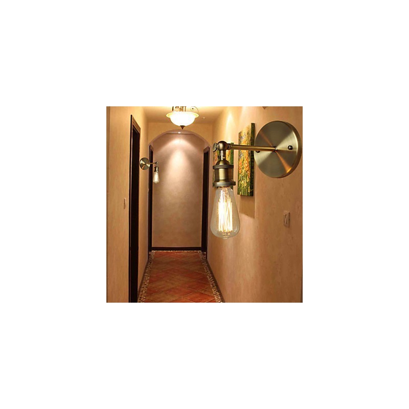 Applique da parete classica in metallo