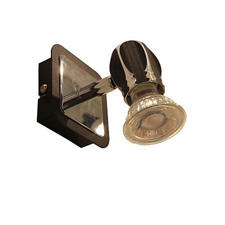 Applique da bagno nera moderna 3 W GU10
