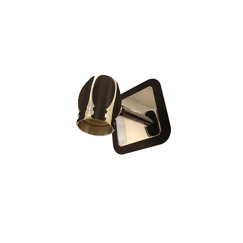 Applique da bagno nera moderna 3 W GU10