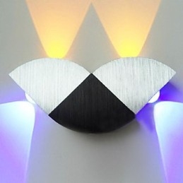 Applique da parete a filo mini moderna in metallo galvanosteggiato