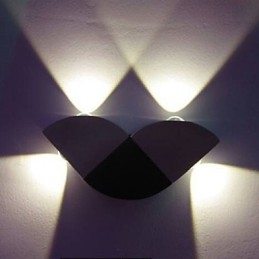 Applique da parete a filo mini moderna in metallo galvanosteggiato