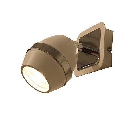 Applique da bagno cromata sferica 3 W GU10