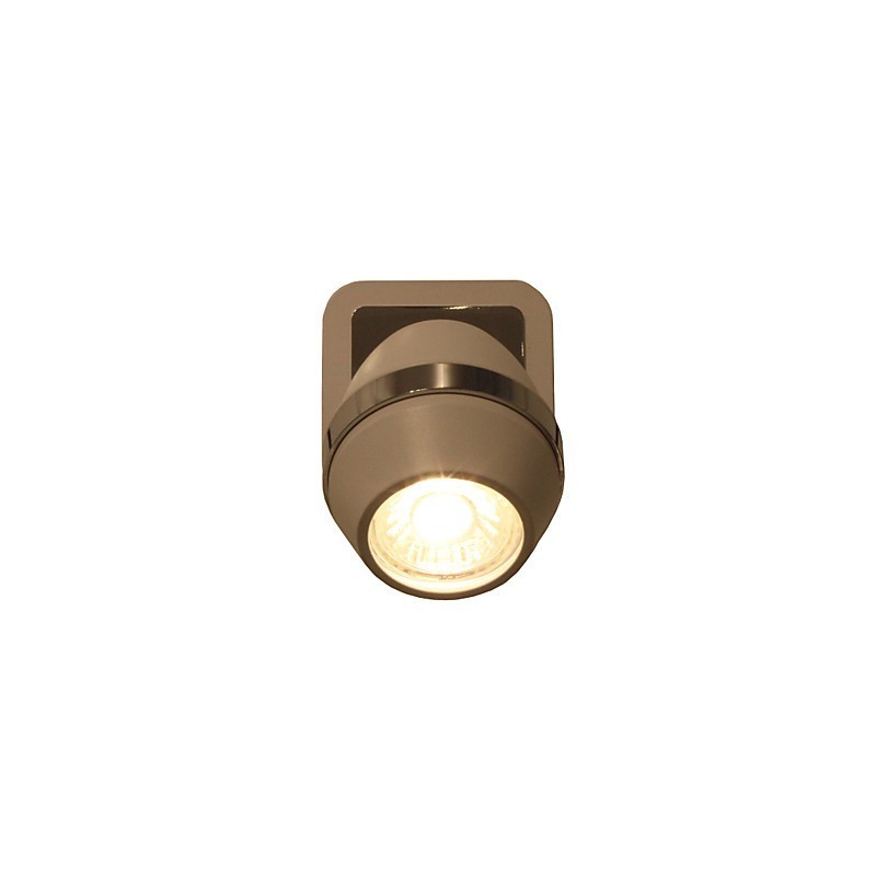 Applique da bagno cromata sferica 3 W GU10