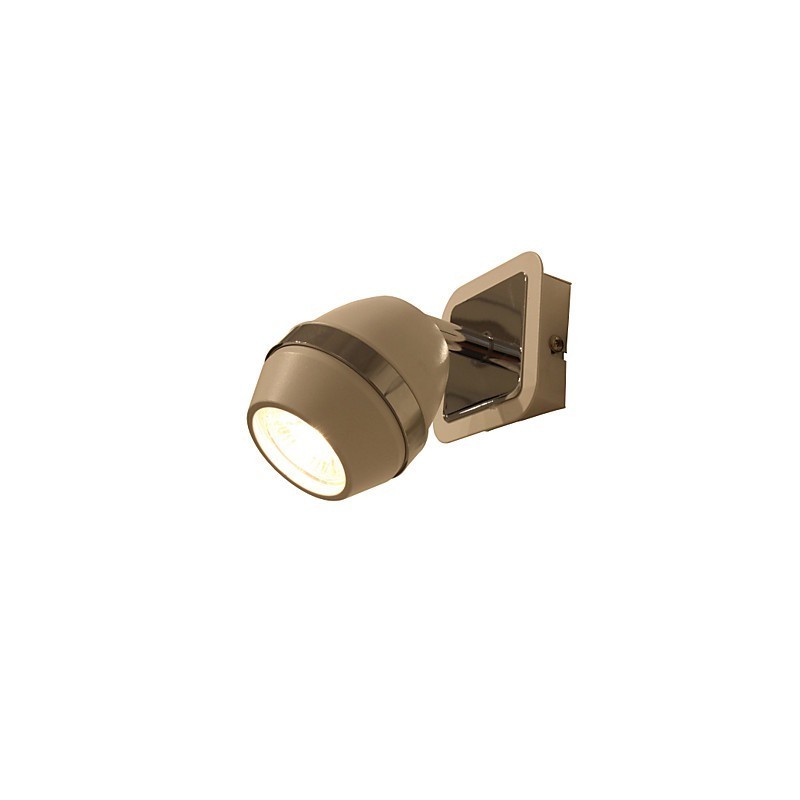 Applique da bagno cromata sferica 3 W GU10