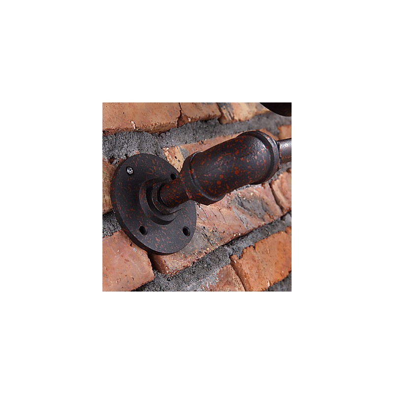 Applique da parete Mini stile rustico/lodge in metallo